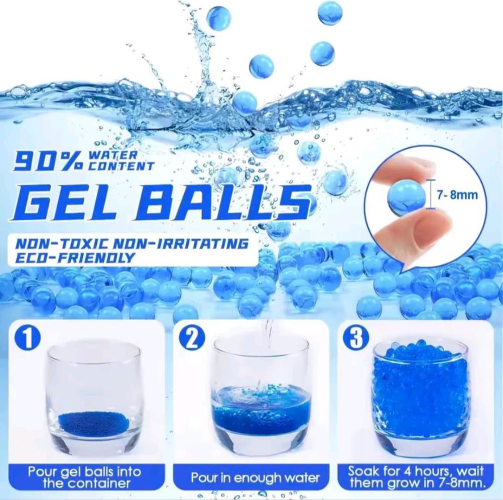 Gel Water Blaster Toy Gun