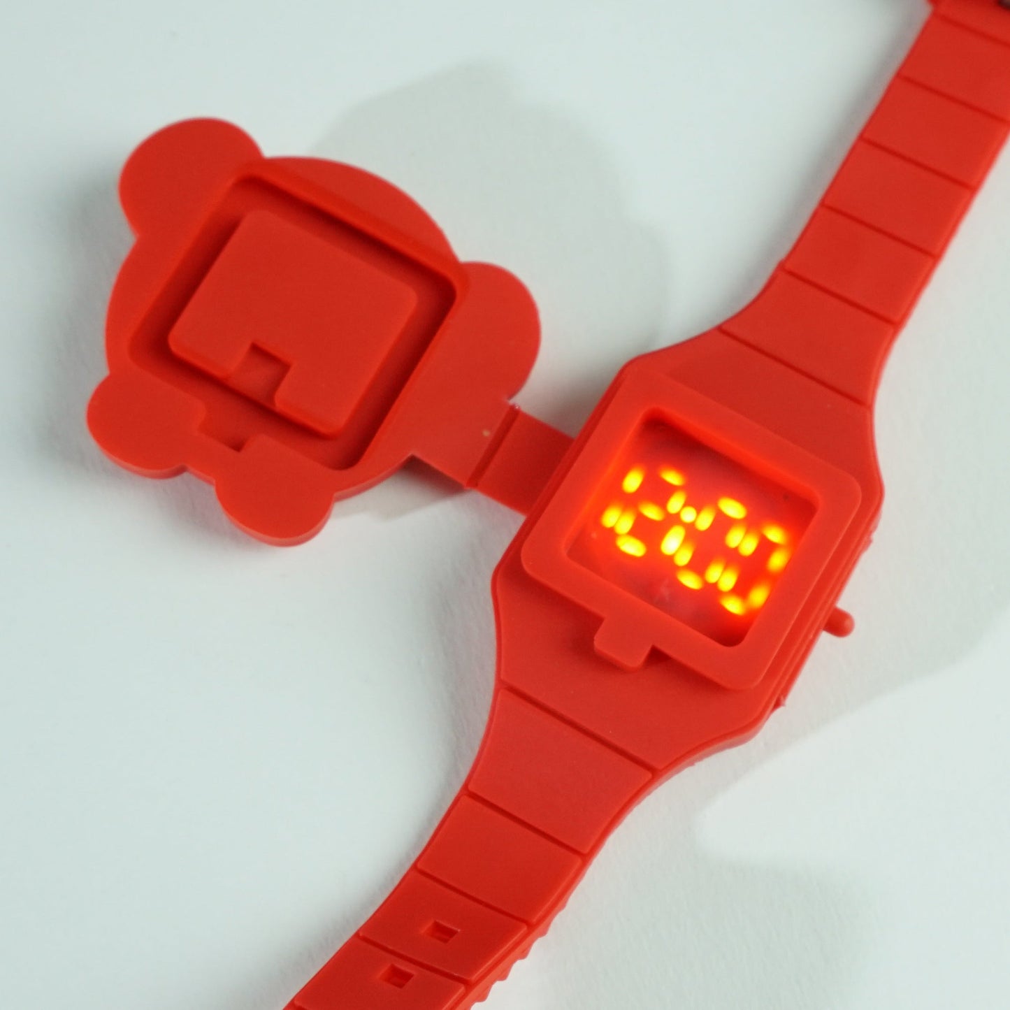 Fancy Character Watch Black Panda