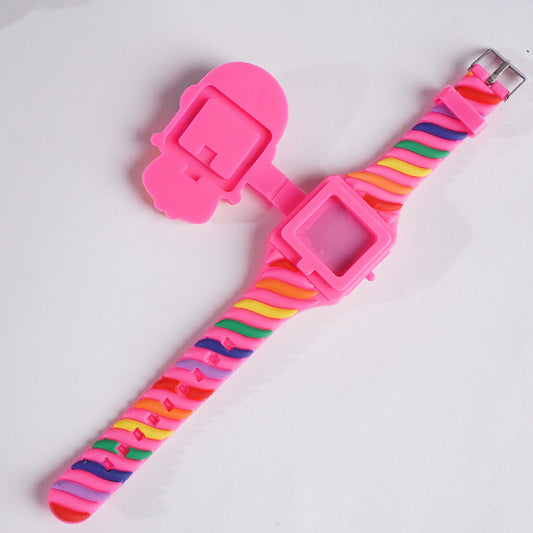 Fancy Character Watch Pink Dora