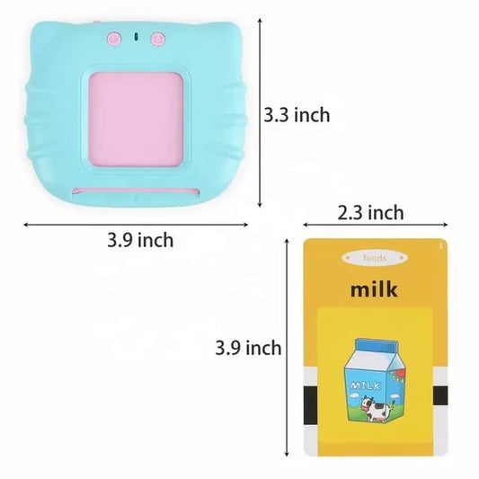 Early Learning Talking Educational Flash Cards Rechargeable with USB