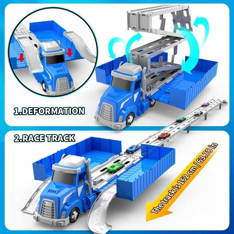 Amorphosis Container Truck with Folding Race Track