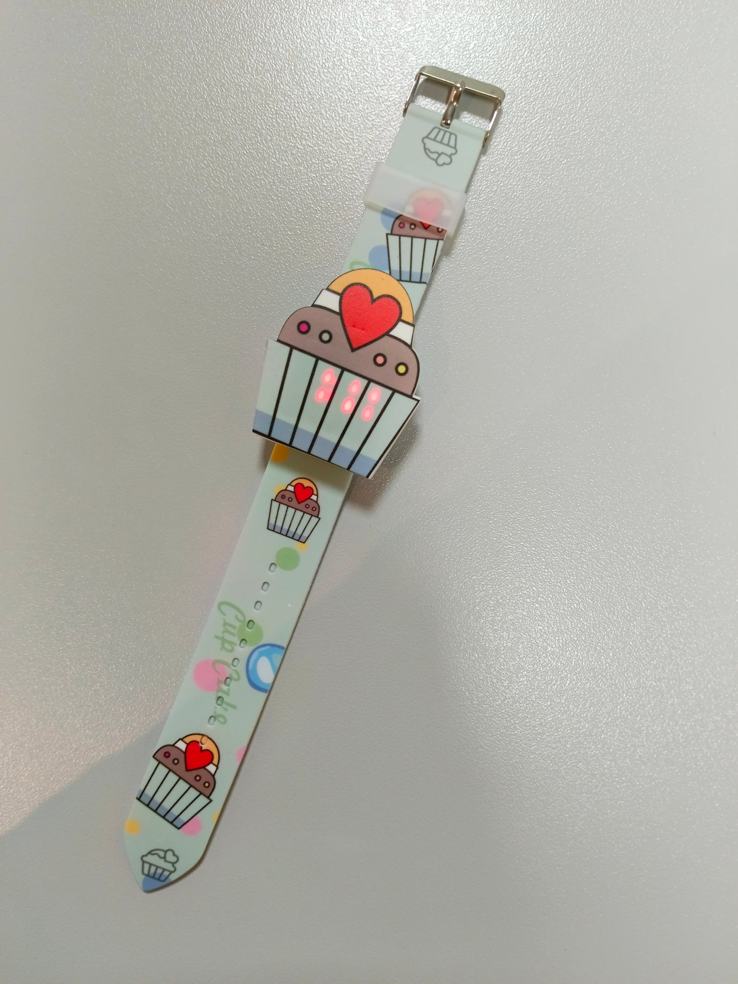 ELEGANT WRIST WATCH FOR KIDS Icecream green
