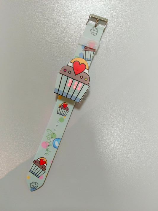 ELEGANT WRIST WATCH FOR KIDS Icecream green