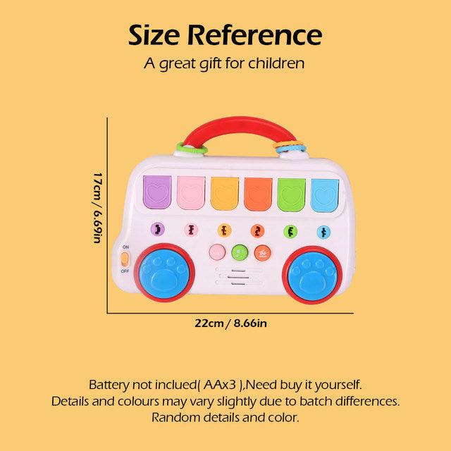 Training Press Pull Click Animal Car Button Educational Toys For Infant