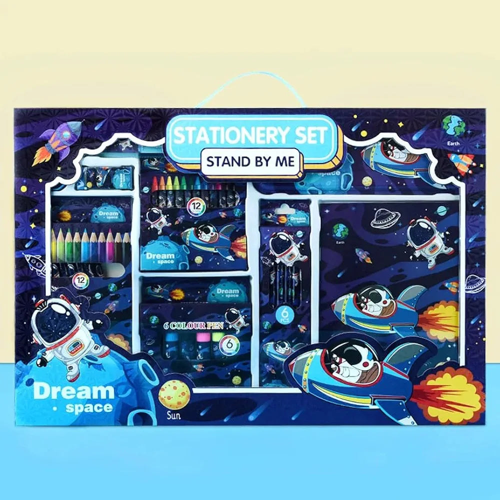 Space Theme Stationery Kit – 41 Pcs 🚀✨