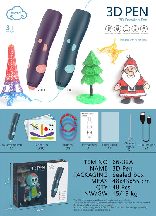 3D Drawing Pen for Kids