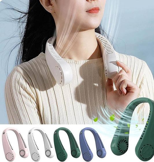 Portable Bladeless Air Cooling Neck Fan