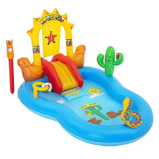 Bestway H2OGO Wild West Play Center Swimming Pool Mini Water Park #53118