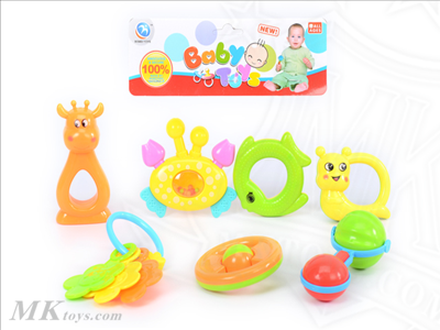 Rattle set 7 pieces