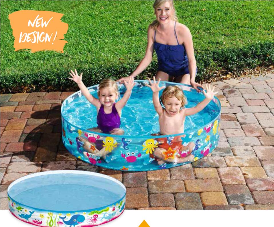Bestway Sea Swimming Pool Without Air 4 feet * 10 inches- 55028