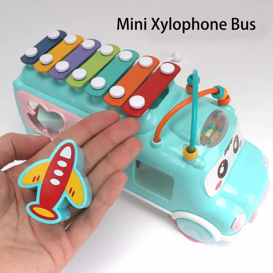 HUANGER BRAND SHAPES BUS W/XYLOPHONE