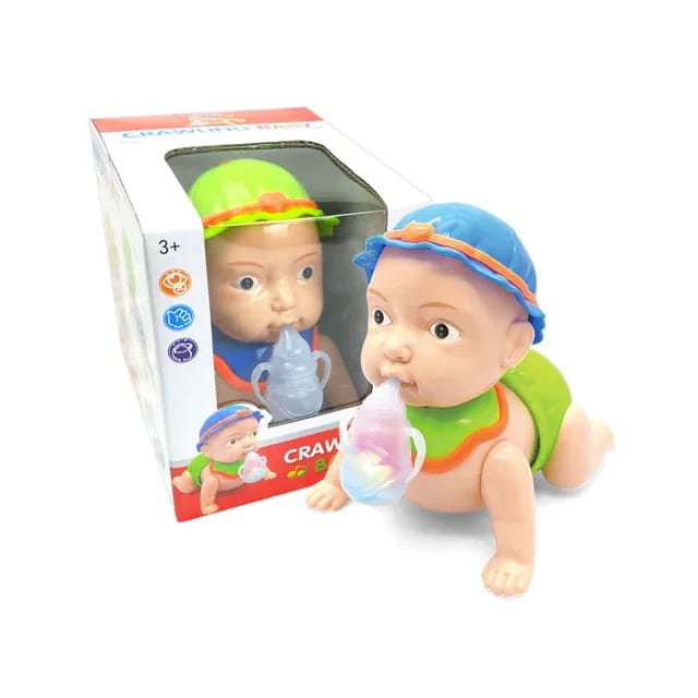 Crawling Baby Doll Toy