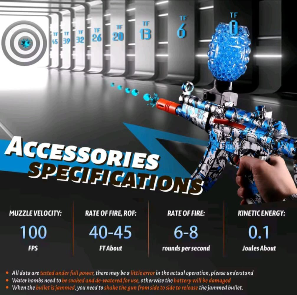 Gel Water Blaster Toy Gun
