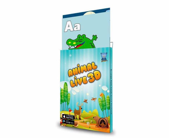Live 3D Flash Cards For Kids