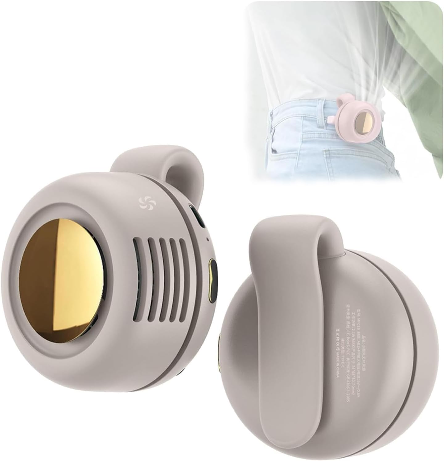 Small Whirlwind Bladeless Fan