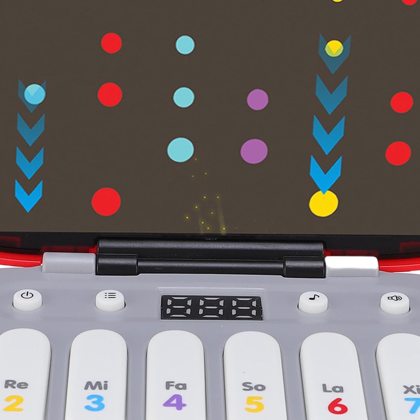 Music Rythem Game Machine|Handheld Fast Push Electronic Piano Toy with Music and Light
