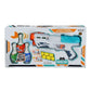 Magic Blaster Toy Gun with Soft Foam Balls, Bullets, Bowling Pins & Water Spray for Kids