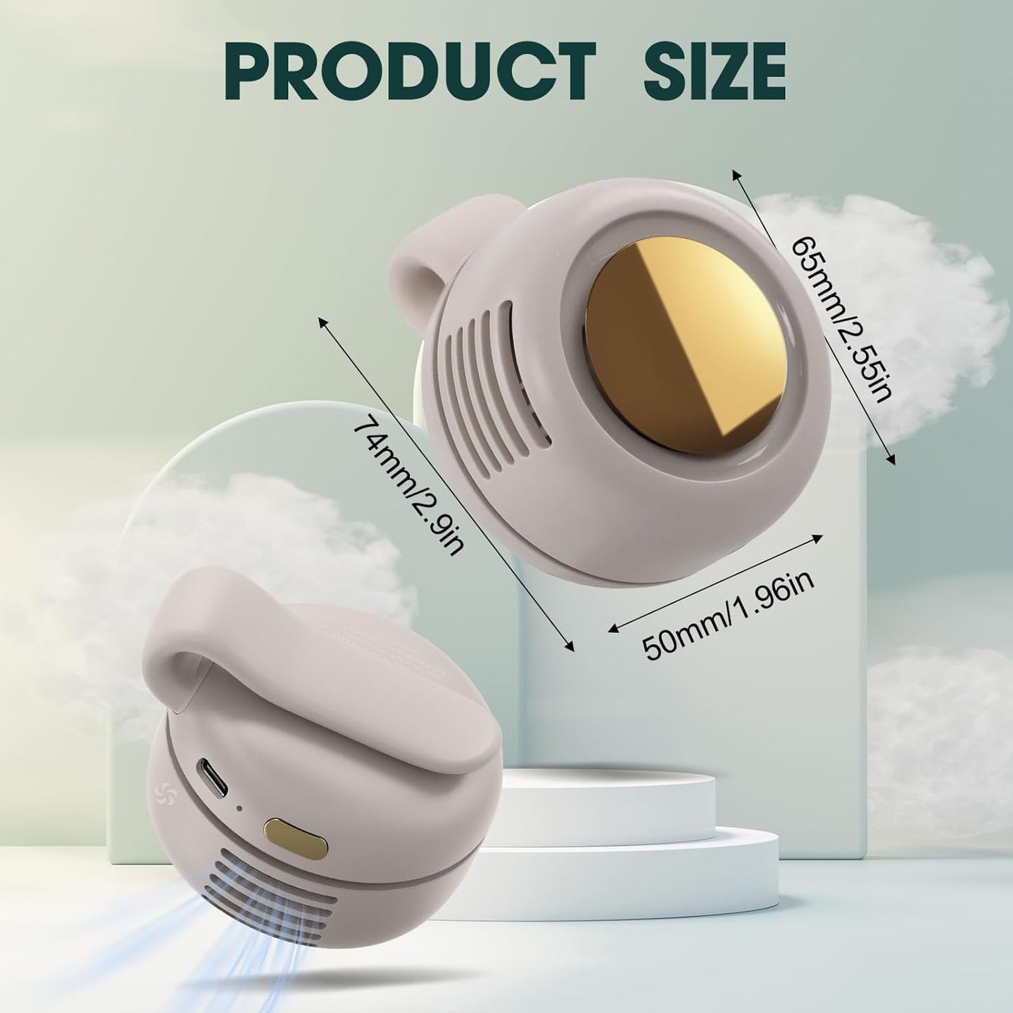 Small Whirlwind Bladeless Fan