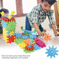 46 PCS Brick Gear Building Toy, Building Blocks Construction Toys, Plastic for Kids Children Girls and Boys Gifts
