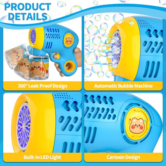 Bubble Target Toy With Light For Kids