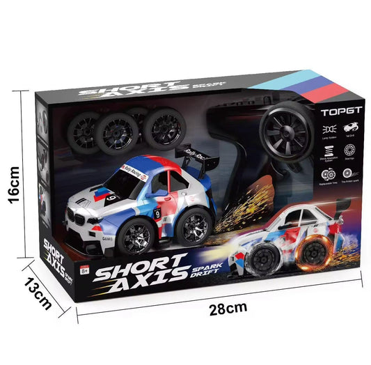 High-Speed RC Drift Car with Spark Effect