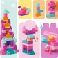 Multi Color Blocks Bricks & Wheels Construction Educational for Kids
