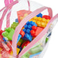 Multi Color Blocks Bricks & Wheels Construction Educational for Kids