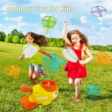 Flying Disc Launcher Duck Toy