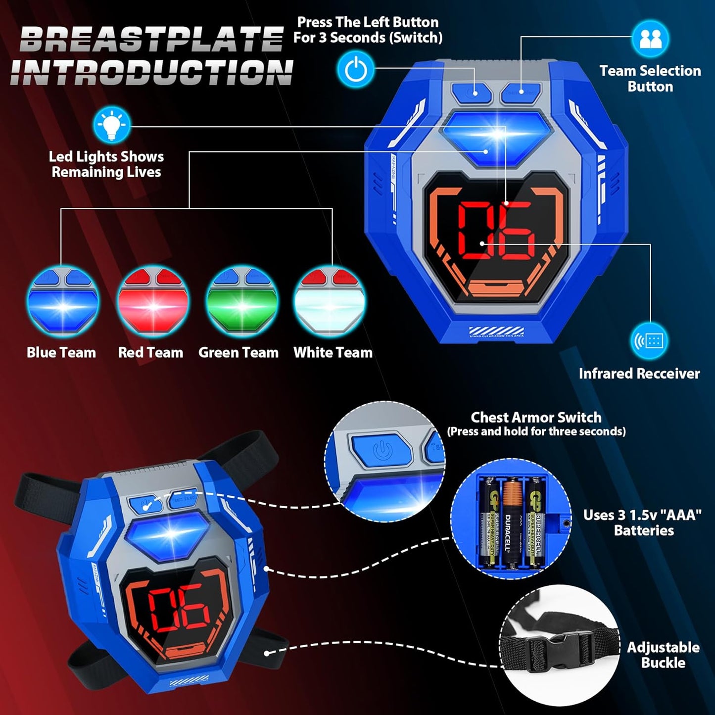 Laser Gun Toy single Set