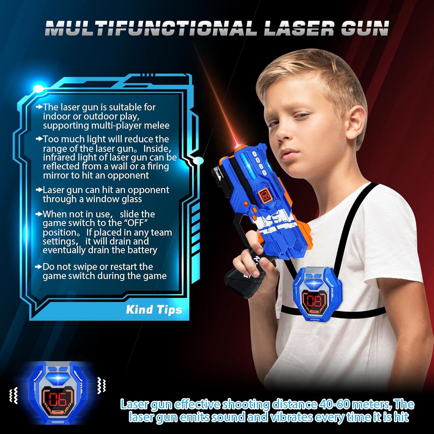 Laser Gun Toy single Set