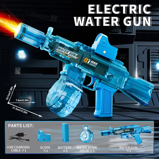 Rapid Fire Long Range Electric Water Gun