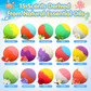 15 Pcs Bath Bombs for Kids