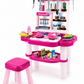 Barbie Kitchen Set – 46 Pieces Kids Pretend Play Toy