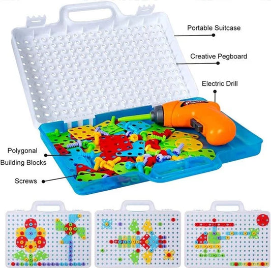 Creative Tool Kit (With Battery Operated Drill)