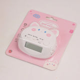 KIDS Table Clock with Alarm White