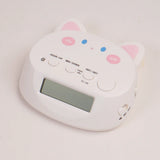 KIDS Table Clock with Alarm White