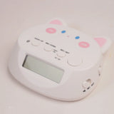 KIDS Table Clock with Alarm White