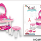 Little Princess Dressing Table Set -39-Piece Play Makeup Kit [PD]