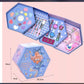 Marvellous Mermaid - 4 Layers of Kids Make Up and Jewelry Set