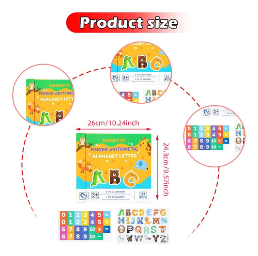 Magnetic Finger Alphabet