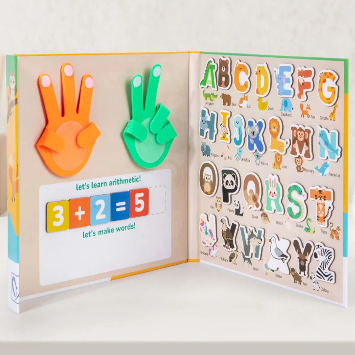 Magnetic Finger Alphabet
