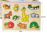 Wooden animal sort board