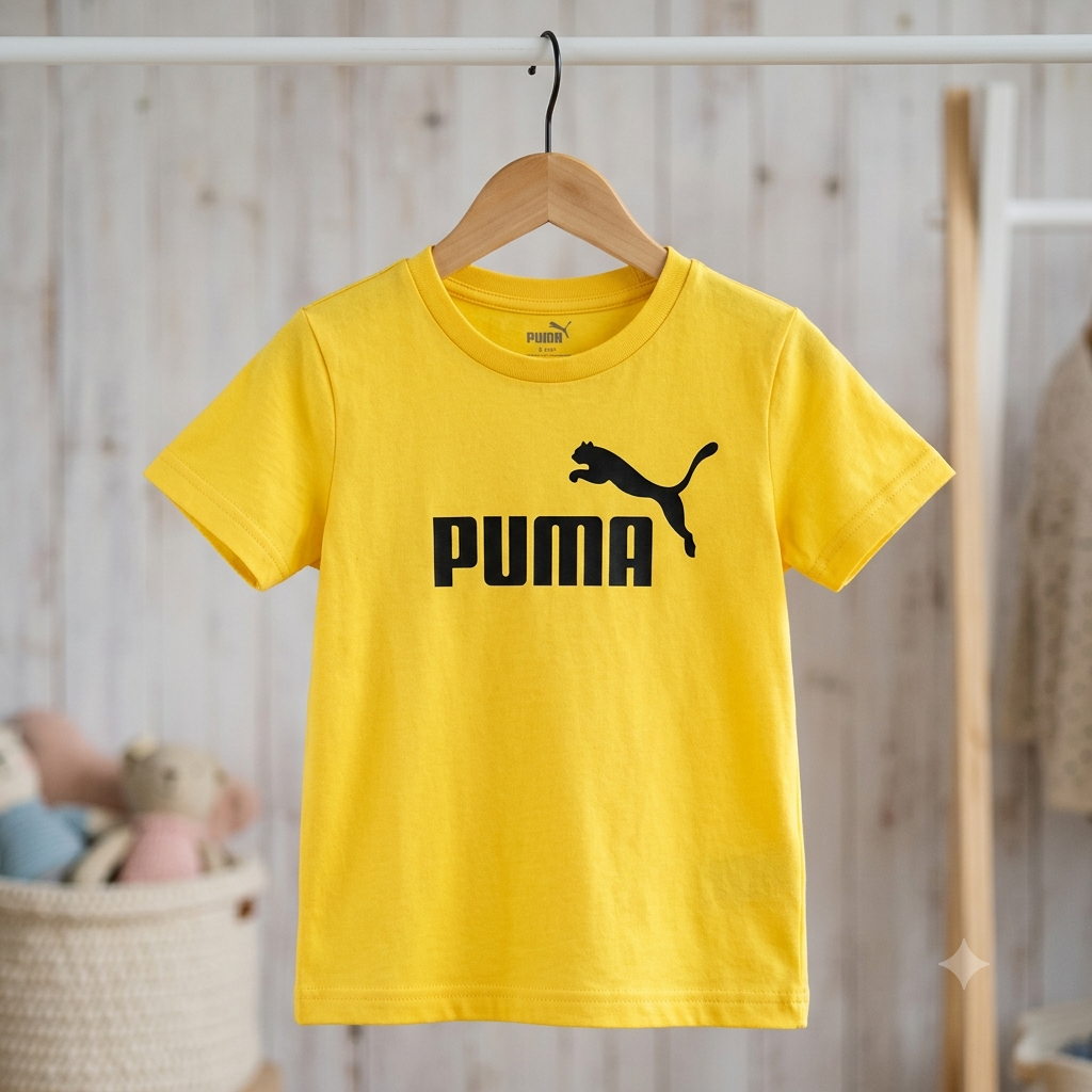 Premium Half Sleeve PUMA Tshirt For Kids