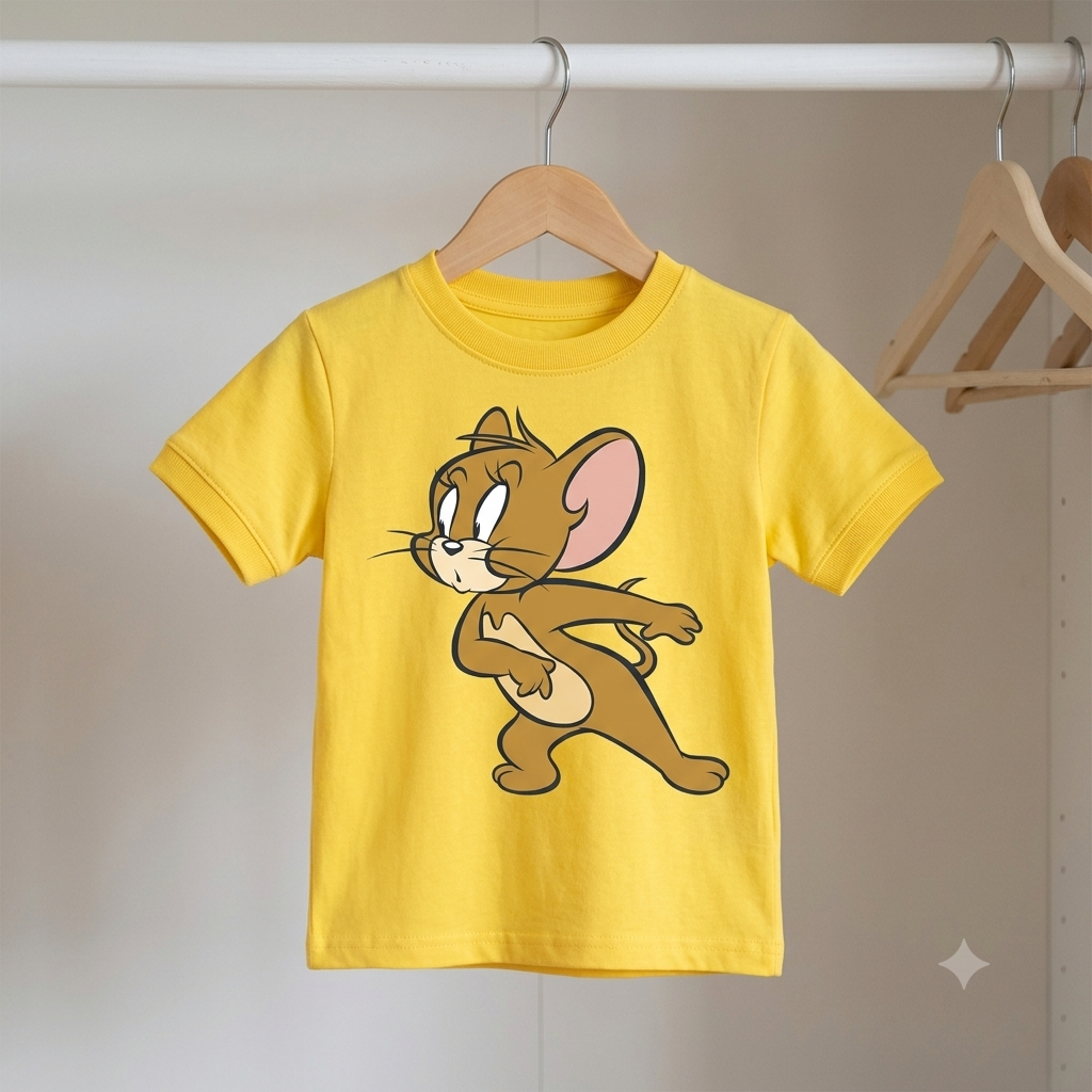 Premium Half Sleeve Jerry Tshirt For Kids