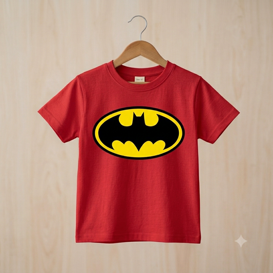 Premium Half Sleeve Batman Tshirt For Kids