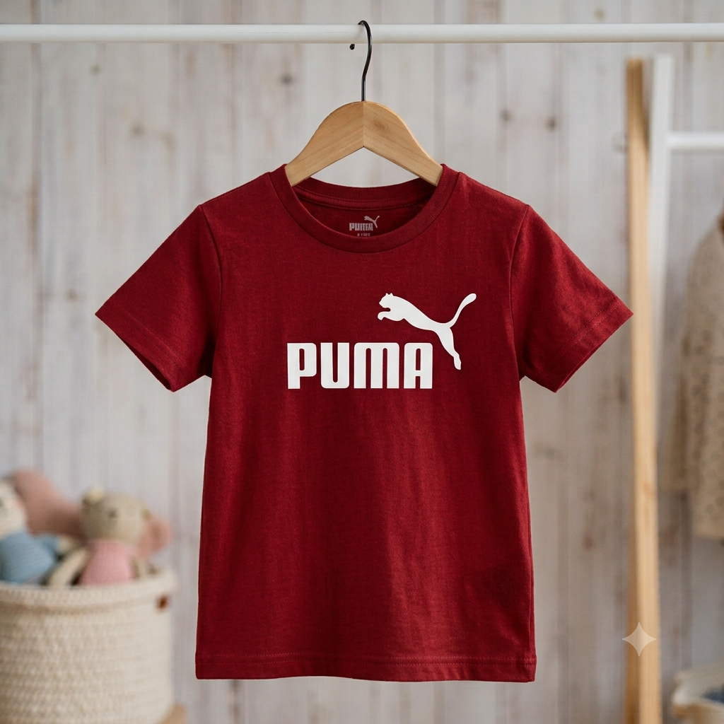Premium Half Sleeve PUMA Tshirt For Kids