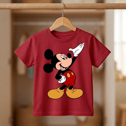 Premium Half Sleeve Mickey Tshirt For Kids