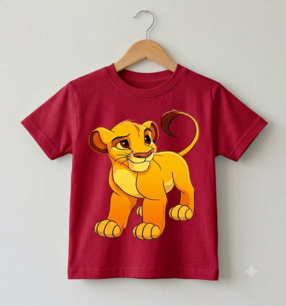Premium Half Sleeve Simba Tshirt For Kids