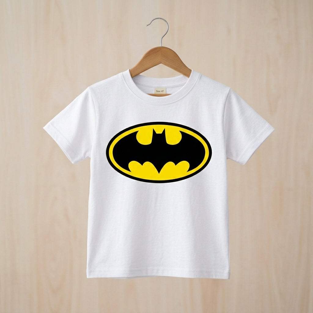 Premium Half Sleeve Batman Tshirt For Kids