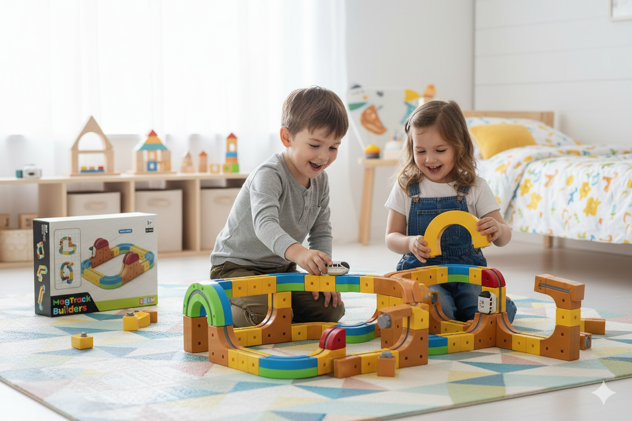 Magnetic Track Builder 49 pcs